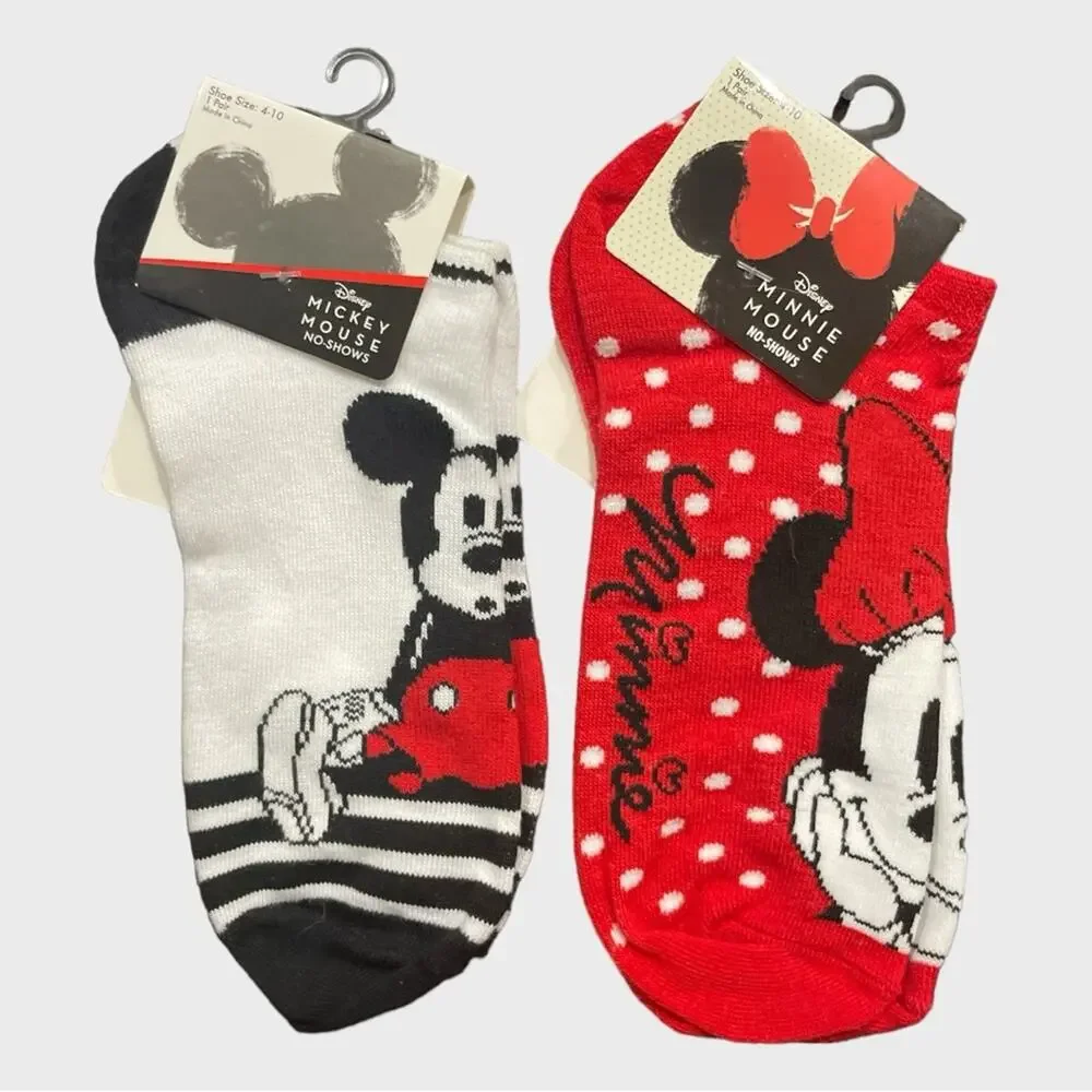 Mickey & Minnie Now Show Sock Set Size 4-10